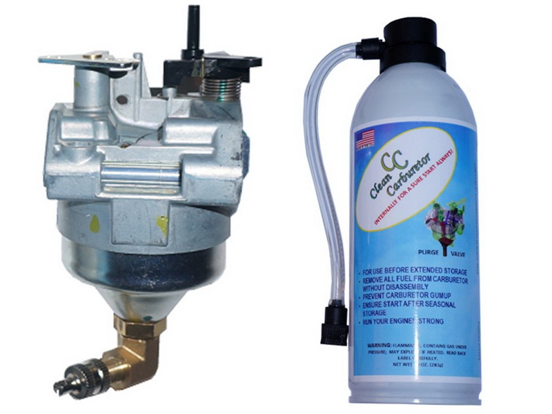 Genuine Carburetor 16100-Z0L-853 with Purge Valve + Pressurized Gas Can for Honda Lawn Mower