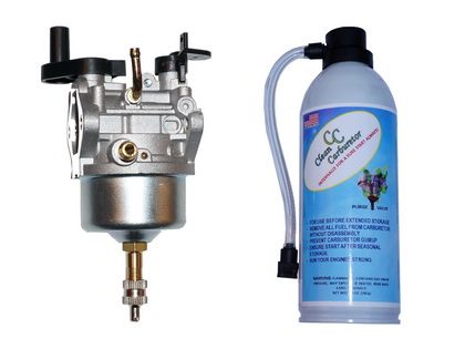 Carburetor with Purge Valve + Pressurized Gas Can for Toro Power Clear Snowblower R-TEK 2 cycle engines