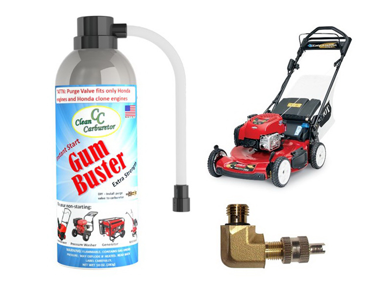 GumBuster Kit for Lawn Mowers and Pressure Washers with Briggs Engines